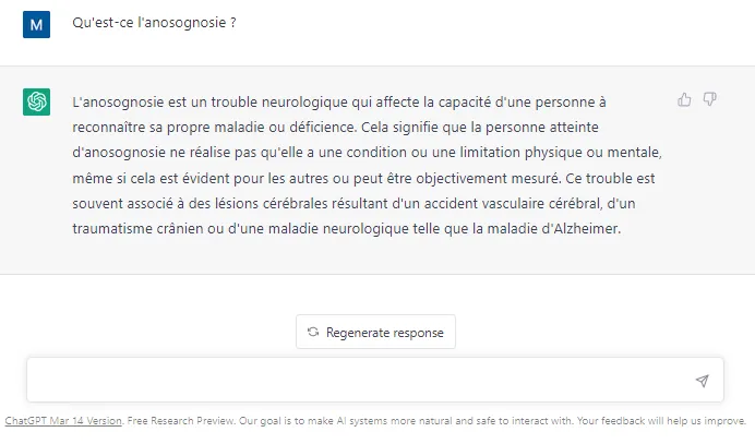 Chat GPT approfondit nos connaissances theoriques