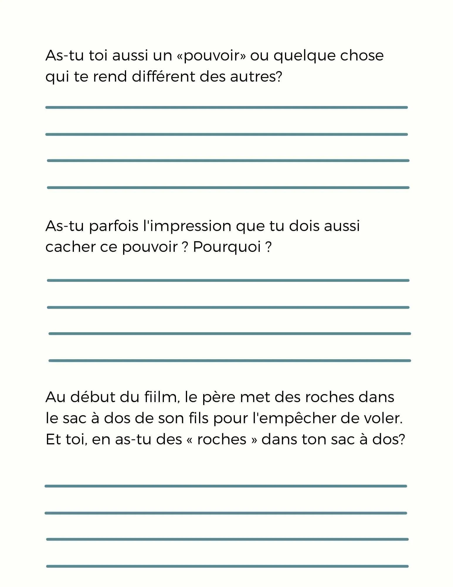 Lelvol activite a animer en groupe