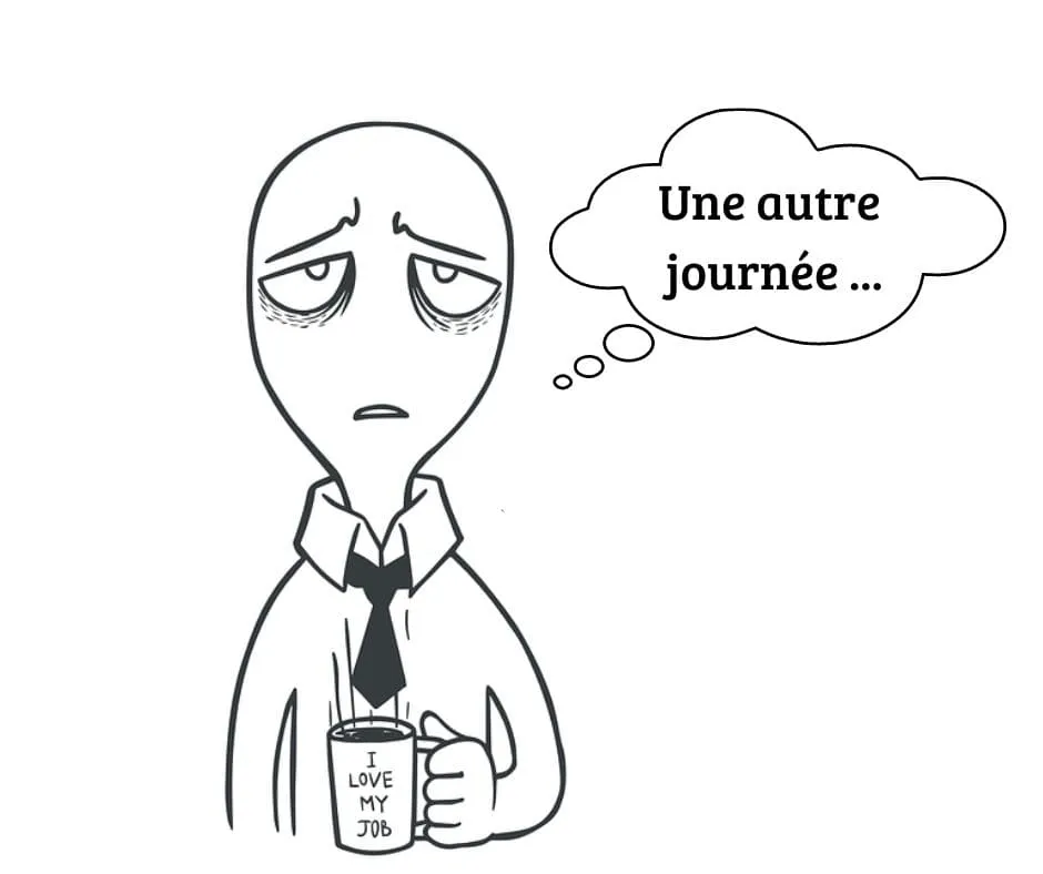 Une autre journee au travail intimidation