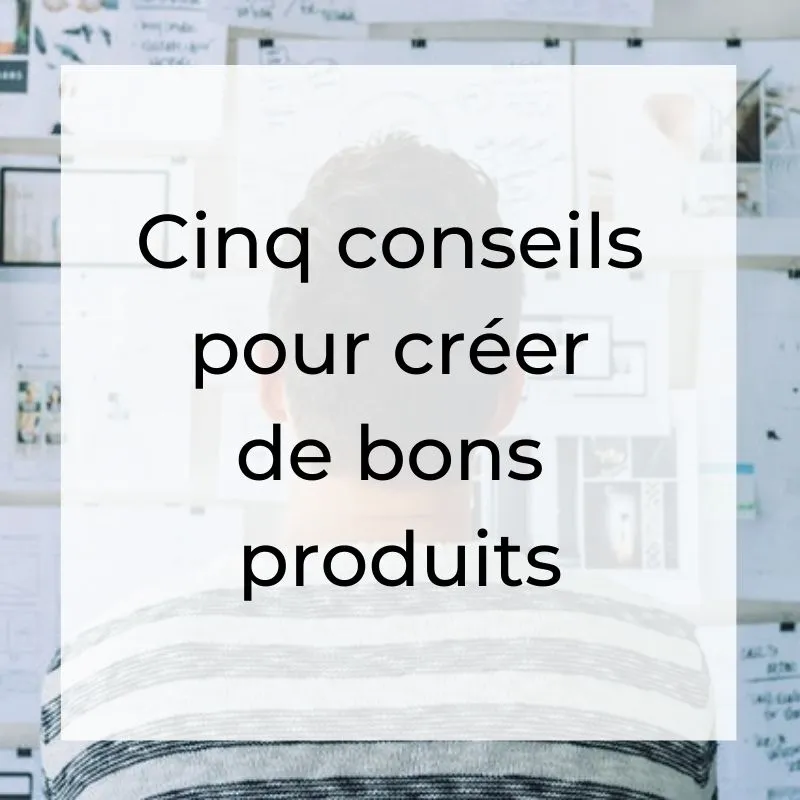 conseils pour creer des produits sur creasources