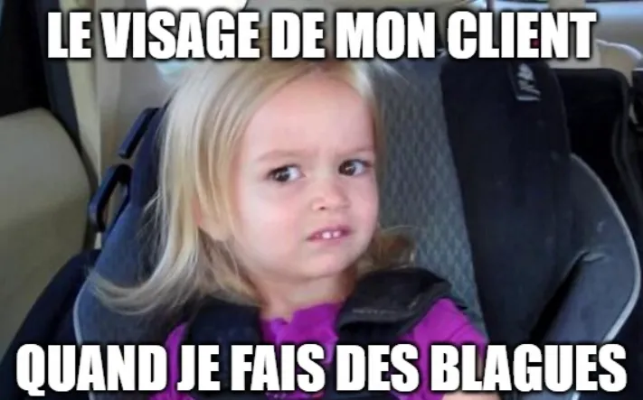 humour thérapeutique de l'intervenant 
